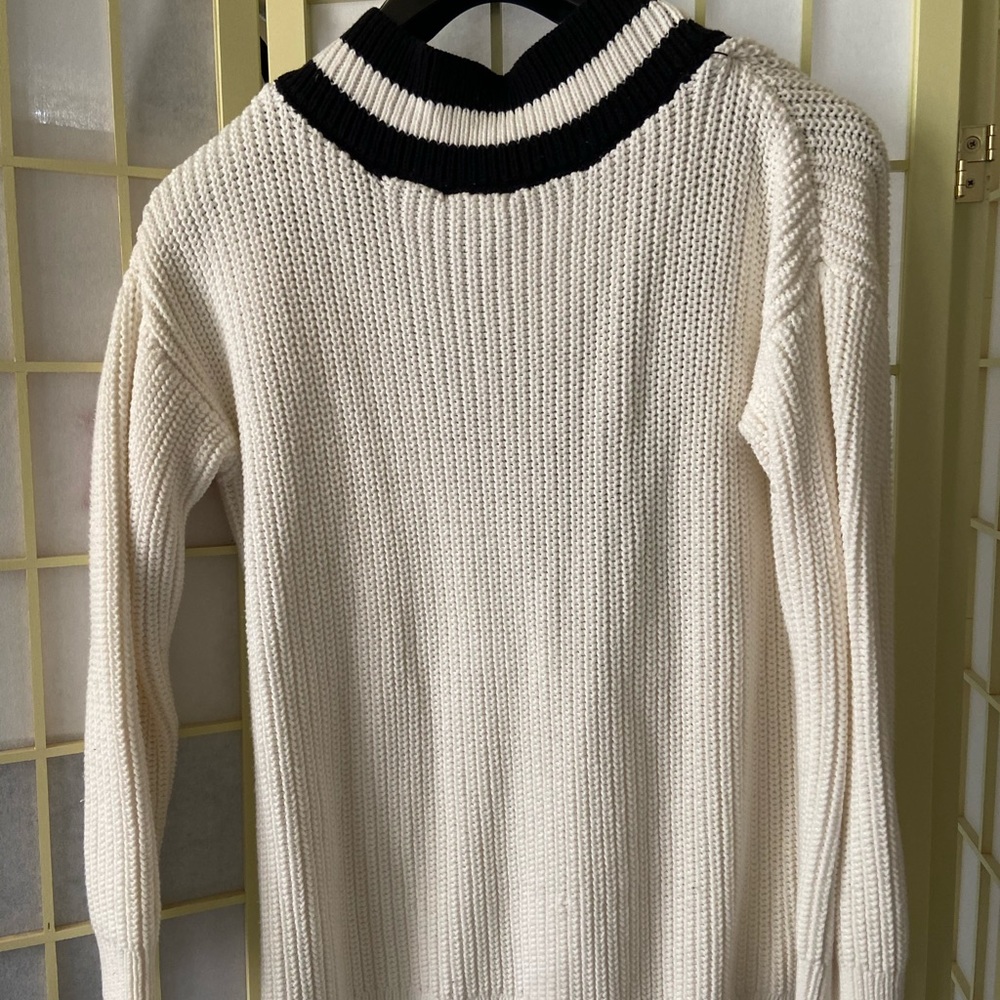 H&M oversized varsity sweater